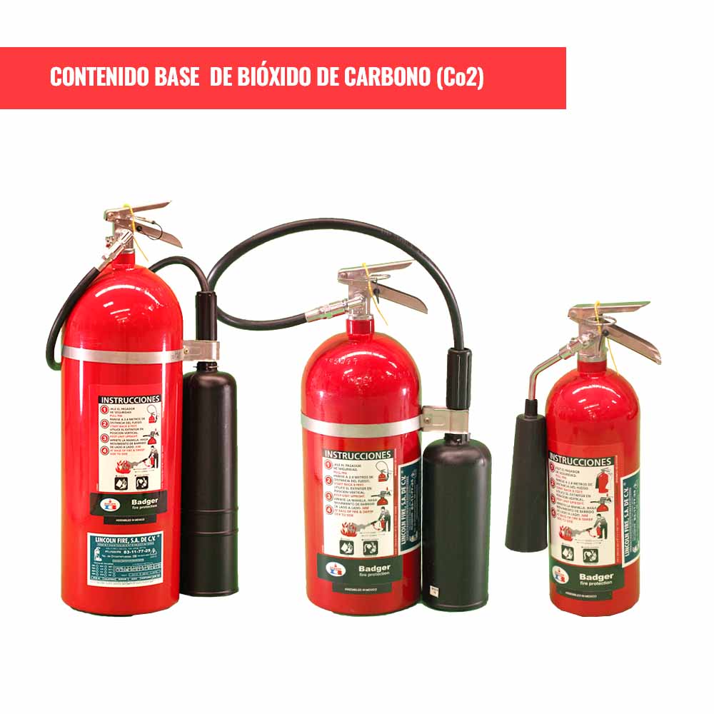 extintor de bioxido de carbono